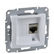 Компьютерная розетка Schneider Electric Sedna  RJ45 5E UTP белый SDN4300121
