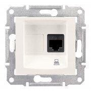 Комп'ютерна розетка Schneider Electric Sedna RJ45 кат6 UTP слонова кістка SDN4700123