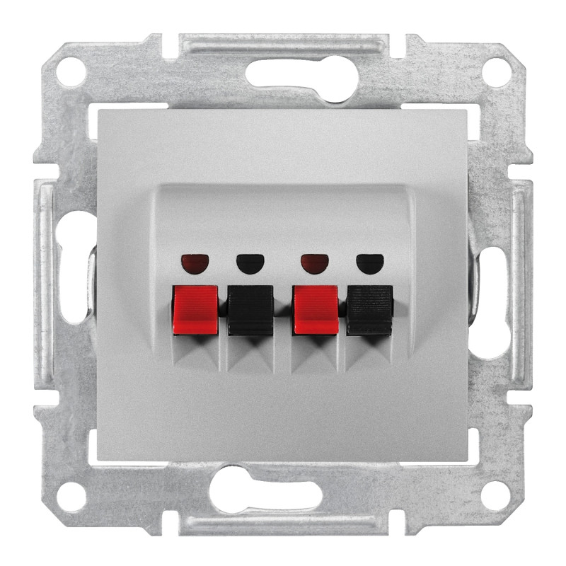 Аудіо-розетка Schneider Electric Sedna алюміній SDN5400160