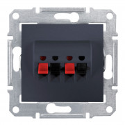Аудио-розетка Schneider Electric Sedna графит SDN5400170