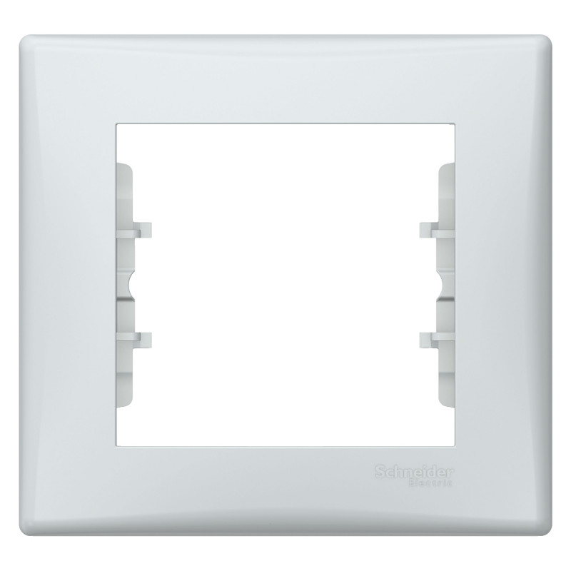 Рамка Schneider Electric Sedna 1-постовая термопластик серый SDN5800133