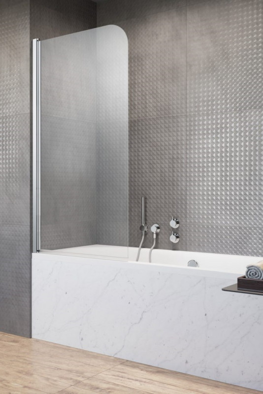 Шторка для ванны Radaway Eos PNJ I 50х152 см левая профиль хром стекло прозрачное 1205102-101L