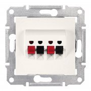 Аудіо-розетка Schneider Electric Sedna слонова кістка SDN5400123