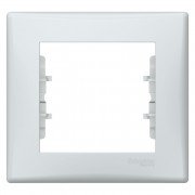 Рамка Schneider Electric Sedna 1-постовая термопластик серый SDN5800133