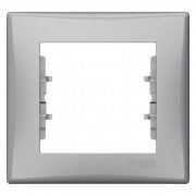 Рамка Schneider Electric Sedna 1-постова термопластик алюміній SDN5800160