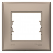 Рамка Schneider Electric Sedna 1-постовая IP44 термопластик титан SDN5810568