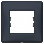 Рамка Schneider Electric Sedna 1-постовая IP44 термопластик графит SDN5810570