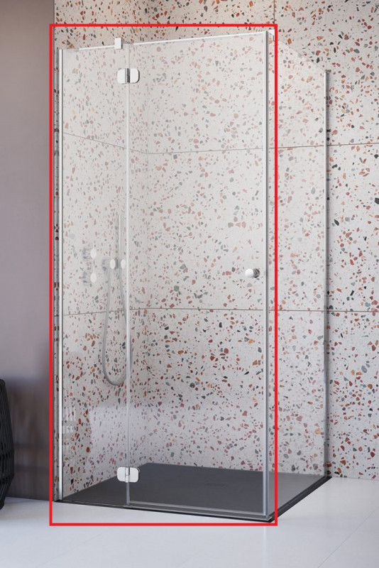 Душові двері Radaway Torrenta KDJ 100х195 см ліва хром/прозоре скло 133210-01-01L