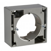 Коробка для наружного монтажа Schneider Electric Sedna одиночная термопластик титан SDN6100168