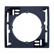 Коробка для зовнішнього монтажу Schneider Electric Sedna поодинока термопластик графіт SDN6100170