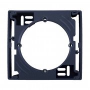 Коробка для зовнішнього монтажу Schneider Electric Sedna поодинока термопластик графіт SDN6100170