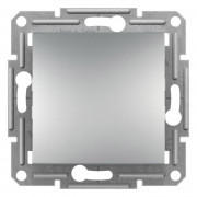 Вимикач перехресний Schneider Electric Asfora 1-клавішний самозатискний алюміній EPH0500161