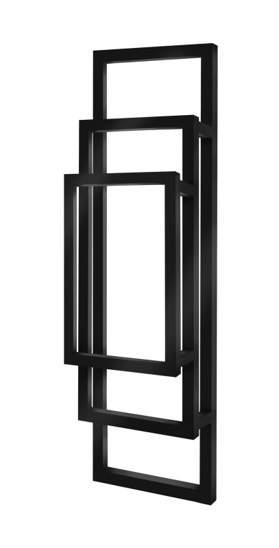 Сушка для рушників водяна Genesis-Aqua Galaxy 140x45 см чорний GA-7501