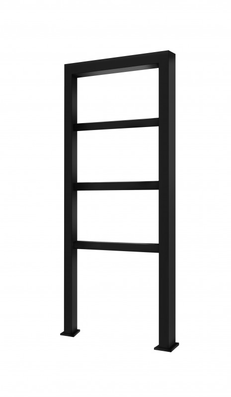 Сушка для рушників водяна Genesis-Aqua Triumph 120x45 см чорний GA-7601