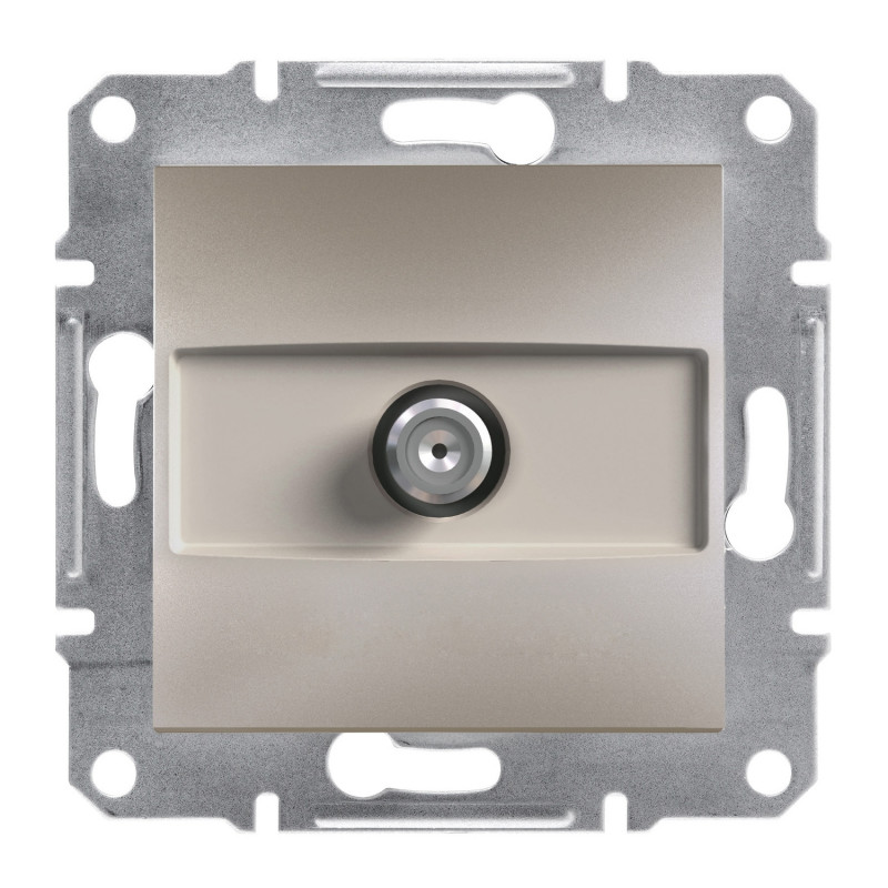 Розетка SAT оконечная Schneider Electric Asfora 1 дБ бронза EPH3700169