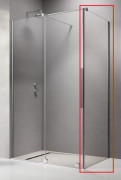 Душова бічна стінка Radaway Furo KDJ 90×200 см прозоре скло 10113090-01-01