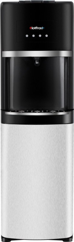 Кулер для воды HotFrost 35AEN напольный с электронным охлаждением и нижней загрузкой черный/серебристый 120203502