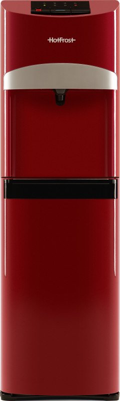 Кулер для воды HotFrost 45A Red напольный с компрессорным охлаждением и нижней загрузкой красный 120104502
