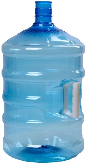 Бутль HotFrost з ручкою 19 л з пробкою поліетилен  410219201