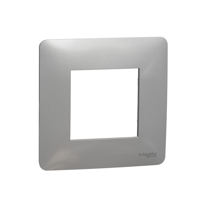 Рамка 1-постова Schneider Electric Unica New Unica Studio термопластик алюміній NU200230