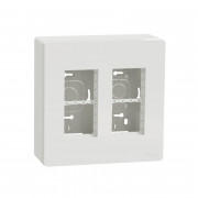 Блок відкритого монтажу Schneider Electric Unica New Unica System+ 2х2 білий NU122418