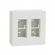 Блок відкритого монтажу Schneider Electric Unica New Unica System+ 2х2 білий NU122418