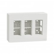 Блок відкритого монтажу Schneider Electric Unica New Unica System+ 3х2 пластик білий NU123418