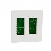 Блок прихованого монтажу Schneider Electric Unica New Unica System+ 2х2 білий NU172418