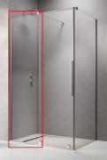 Неподвижный элемент душевой двери Radaway Furo KDJ 78х200 см прозрачное стекло 10110780-01-01