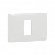 Рамка 1-модульна Schneider Electric Unica New Unica Studio термопластик білий NU210118