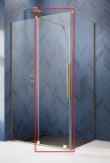 Створка душевой двери Radaway Furo Gold KDJ 52.2х200 см раздвижная левая золото/прозрачное стекло 10104522-09-01L