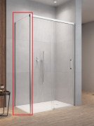 Душевая боковая стенка Radaway Idea KDS 90×200 см прозрачное стекло 10117090-01-01