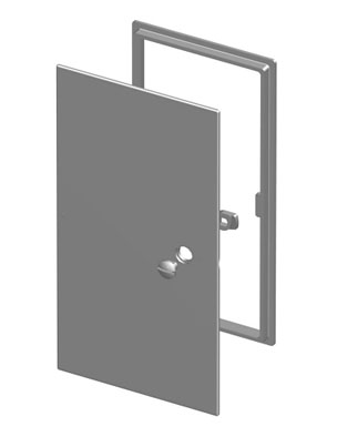 Двері для ванни Slovarm 15 x 30 см, біла Т-3622 620583