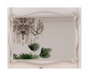 Дзеркало для ванної Marsan Bernarde 88х118 білий/срібло Bernarde88х118silver
