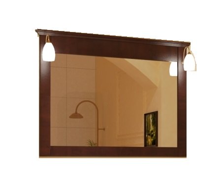 Зеркало для ванной Marsan Desiree 92х120 см венге Desiree92х120
