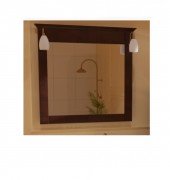 Дзеркало для ванної Marsan Desiree 92х95 см венге Desiree92х95