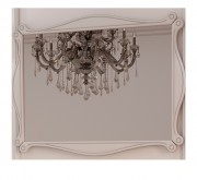 Зеркало для ванной Marsan Bernarde 88х118 белый Bernarde88х118white