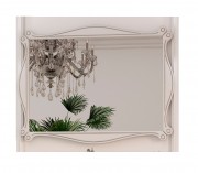 Зеркало для ванной Marsan Bernarde 88х118 белый/серебро Bernarde88х118silver