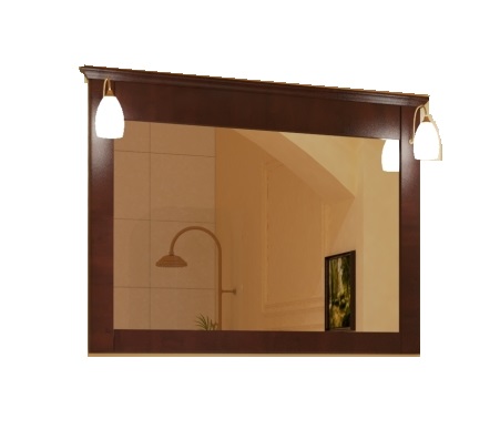 Дзеркало для ванної Marsan Desiree 92х120 см венге Desiree92х120