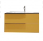Тумба под раковину Marsan Chester 800 МДФ охра Chester2-800ocher