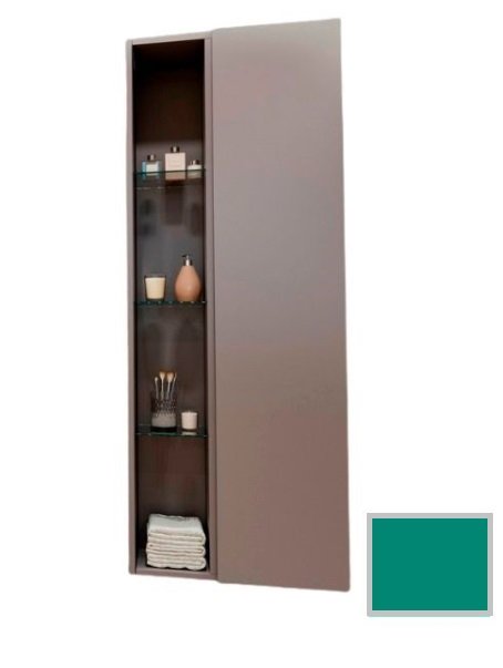 Пенал для ванной Marsan Chester 50х160 см МДФ теал Chester50х160teal