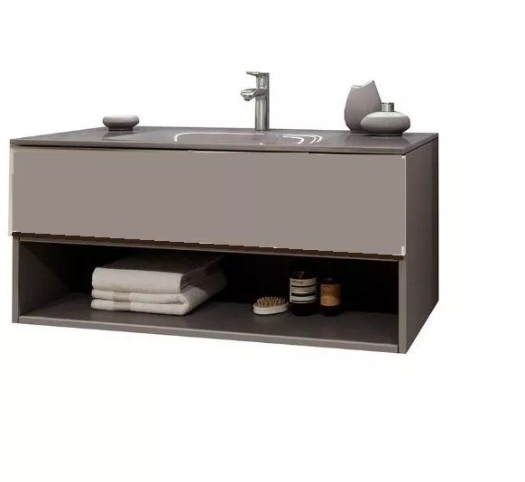 Тумба під раковину Marsan Chester 1100 МДФ меланж Chester1100melange