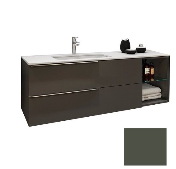 Тумба под раковину Marsan Chester 1150 МДФ базальт Chester3-1150basalt