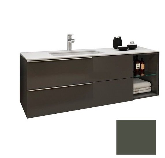 Тумба под раковину Marsan Chester 1150 МДФ базальт Chester3-1150basalt