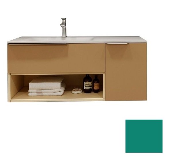 Тумба под раковину Marsan Chester 1150 МДФ теал Chester5-1150teal