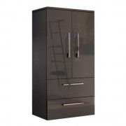 Пенал для ванної Marsan Felix 122х60х35 універсальний МДФ графіт Felix122х60x35графит