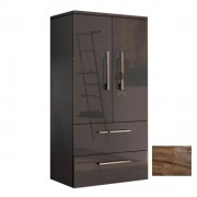 Пенал для ванної Marsan Felix 122х60х35 універсальний МДФ горіх Felix122х60x35орех