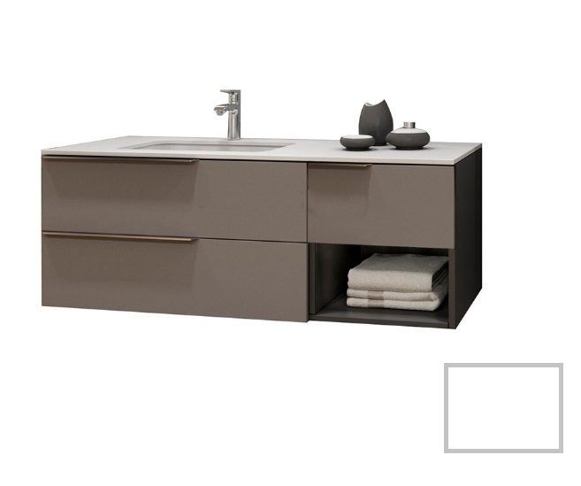 Тумба под раковину Marsan Chester 1200 МДФ белый Chester6-1200white