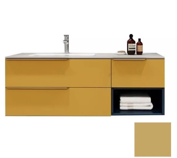 Тумба под раковину Marsan Chester 1350 МДФ карри Chester6-1350curry