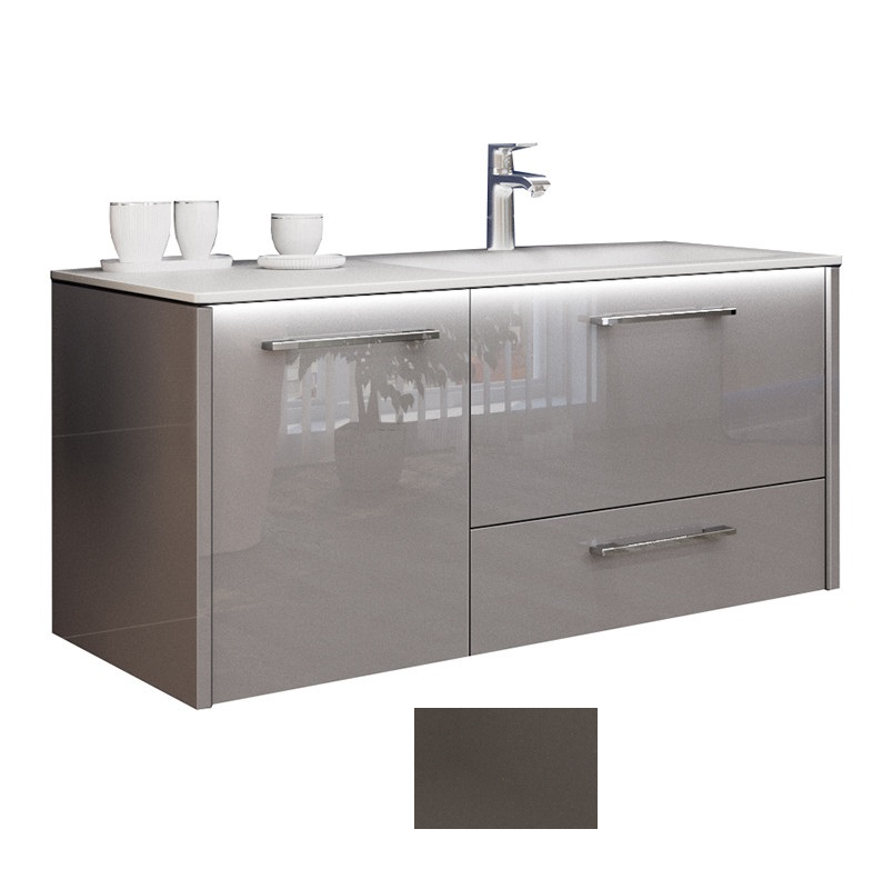 Тумба под раковину Marsan Felix 1100 правая/левая МДФ графит Felix1100графит